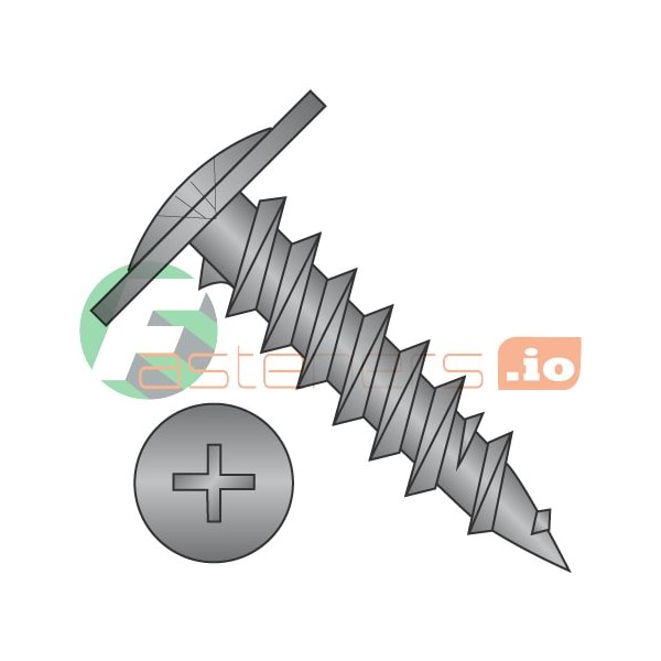 Newport Fasteners Drywall Screw, #8 x 3/4 in, Steel, Truss Head Phillips Drive, 5000 PK 652641 - main